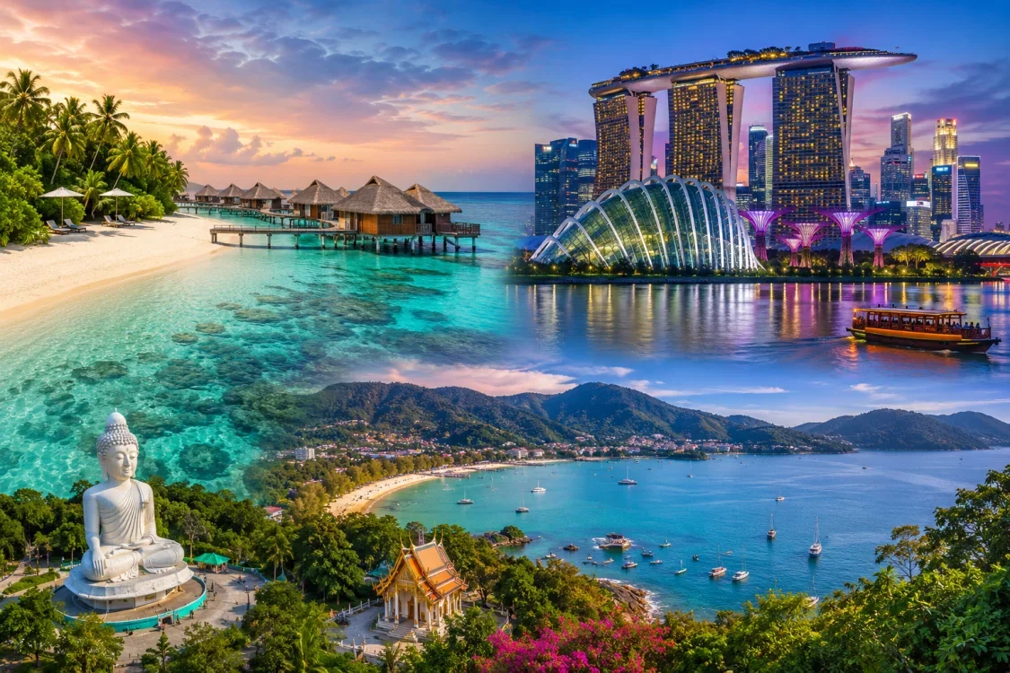 Maldivler & Singapur & Phuket