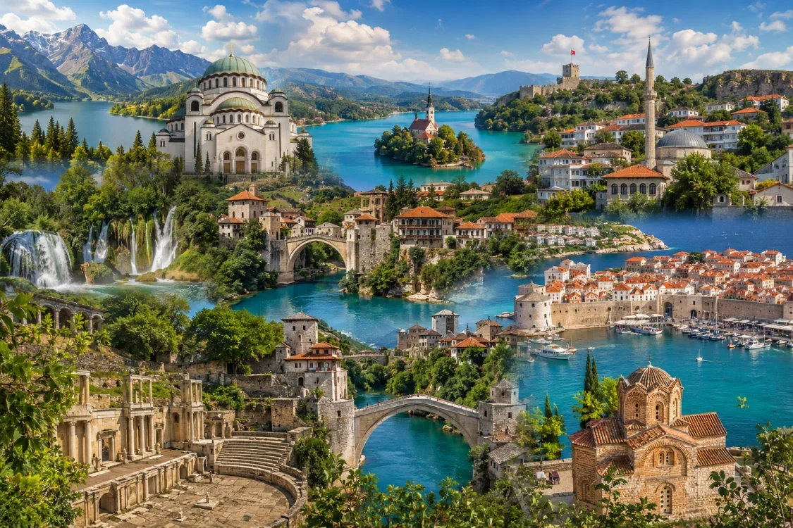 Ankara Hareketli Büyük Balkan Turu 8 Günde 9 Ülke