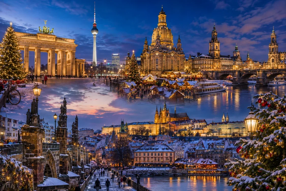Yılbaşı Özel Dolu Dolu Berlin & Dresden & Prag Turu Rotası